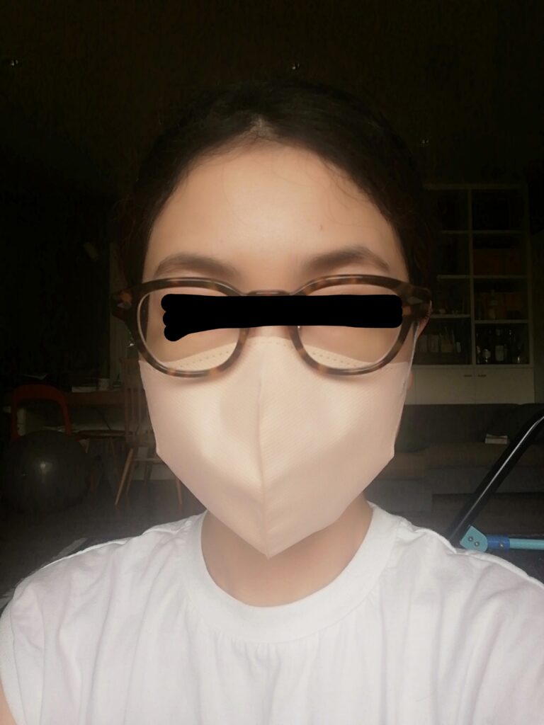 シシベラの3D立体マスクをつけてみた！