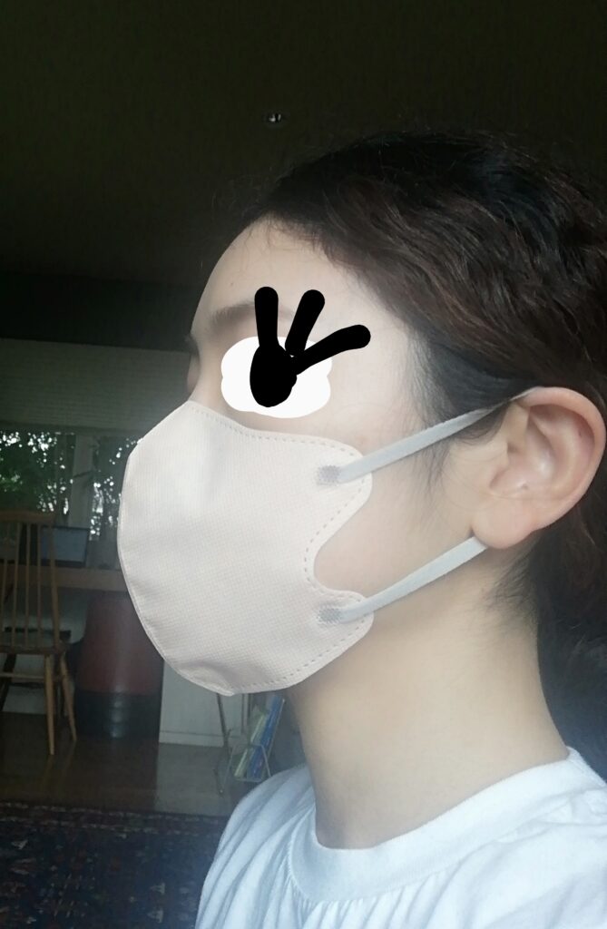 シシベラの3D立体マスクをつけてみた！
