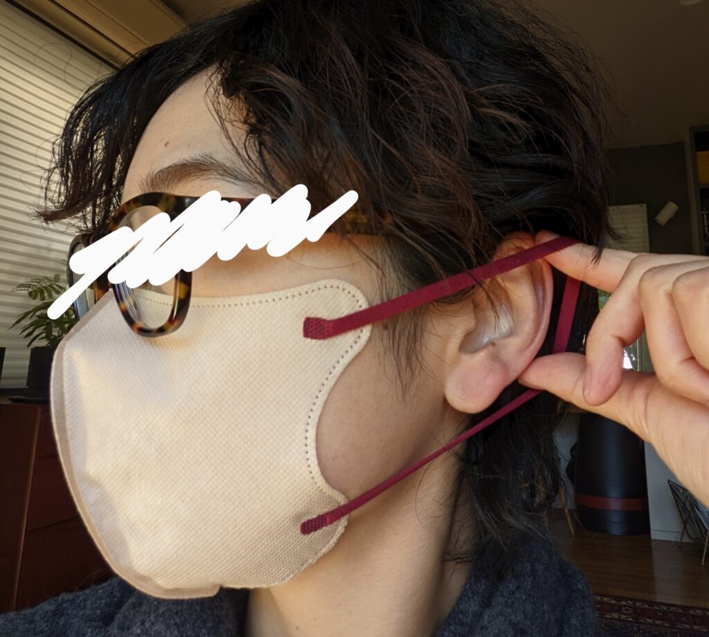 イルーシー300の3Dフィットマスクをつけてみた
