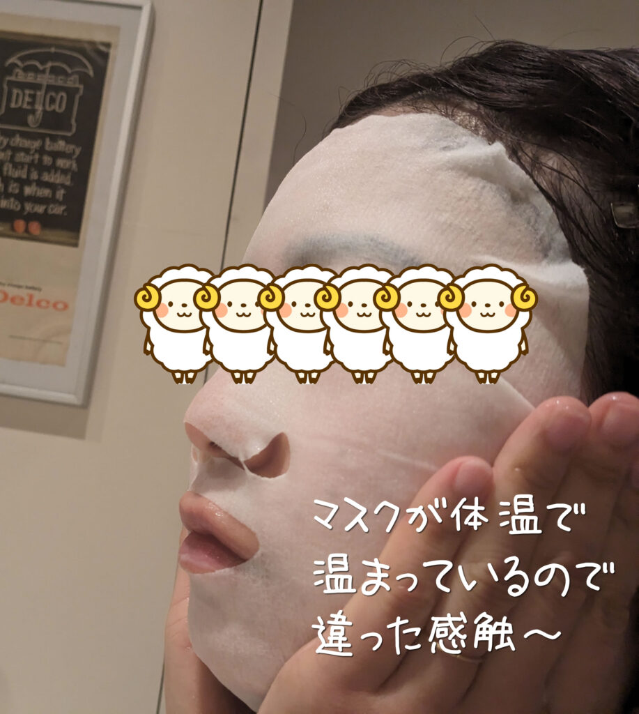 田中みな実さん流フェイスマスクの使い方「乳液仮面返し」をやってみた